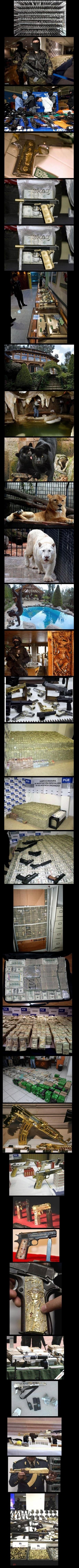 How rich is a drug lord?
