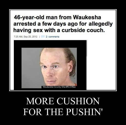 More cushion..