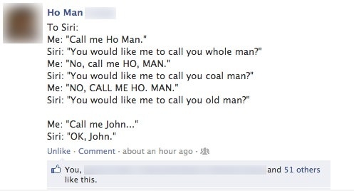 Oh, Siri!