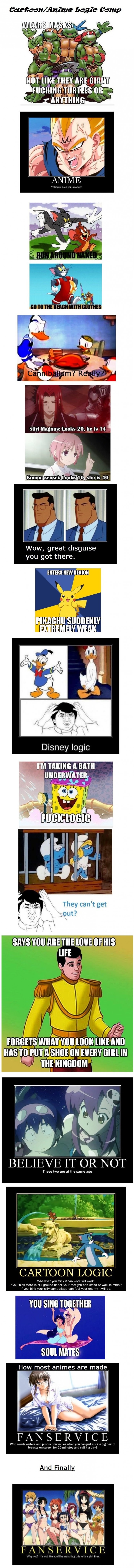 Cartoon/Anime logic