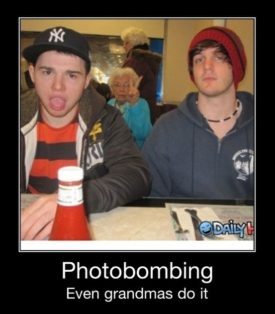Photobombing