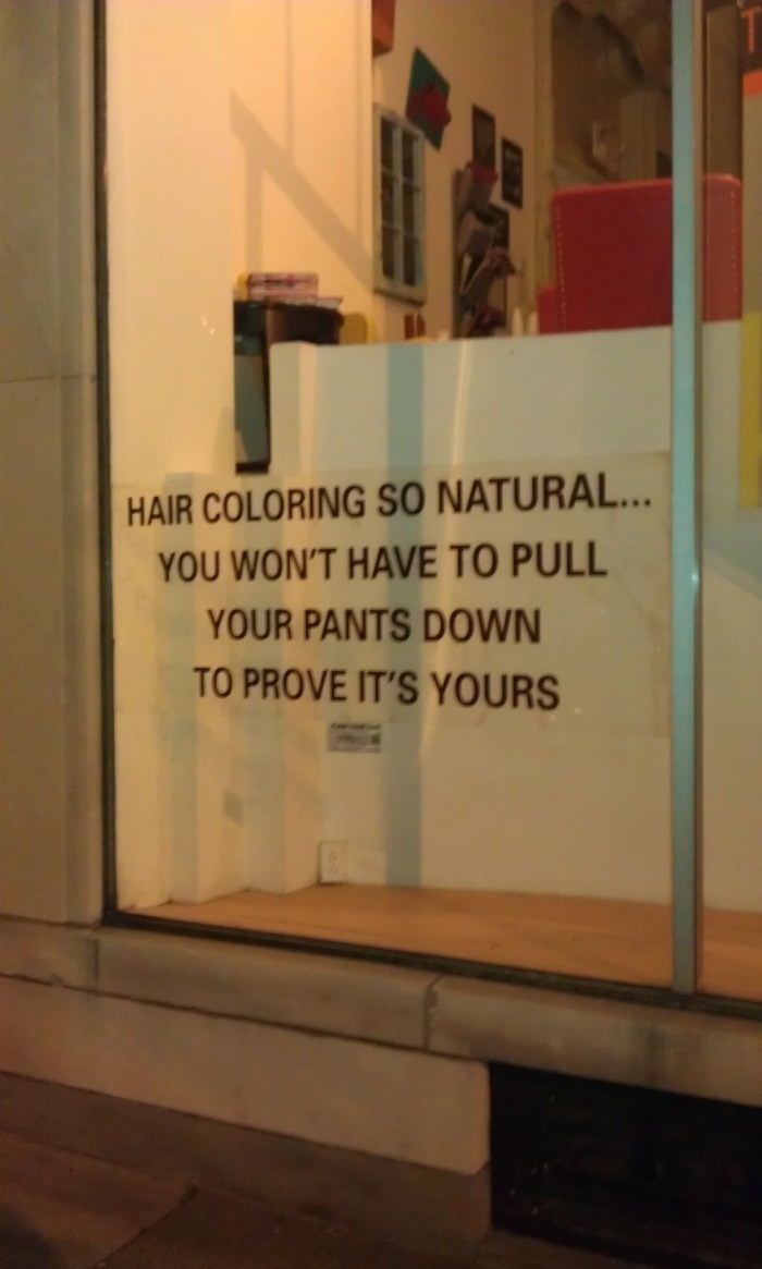 Best hair colouring ad