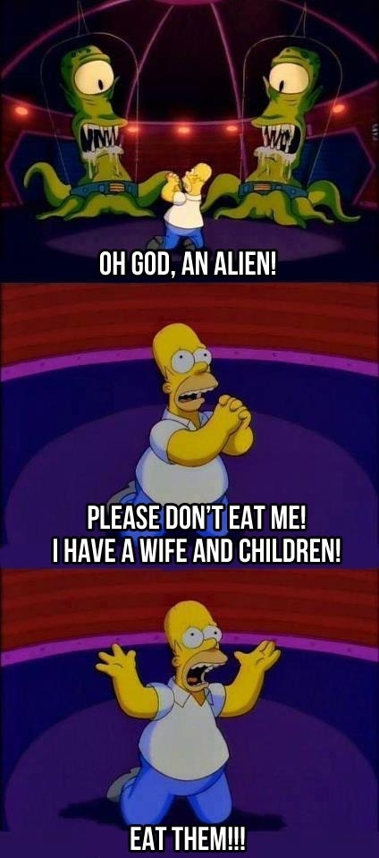 Homer is Homer!