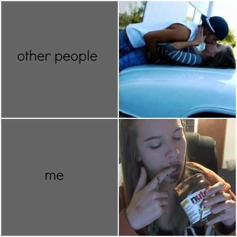 Just me and my nutella