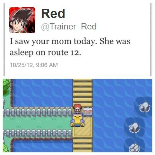 Red being awesome