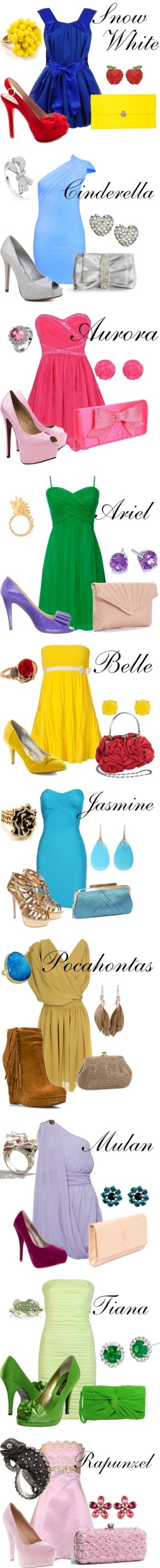 Disney Princess Outfits