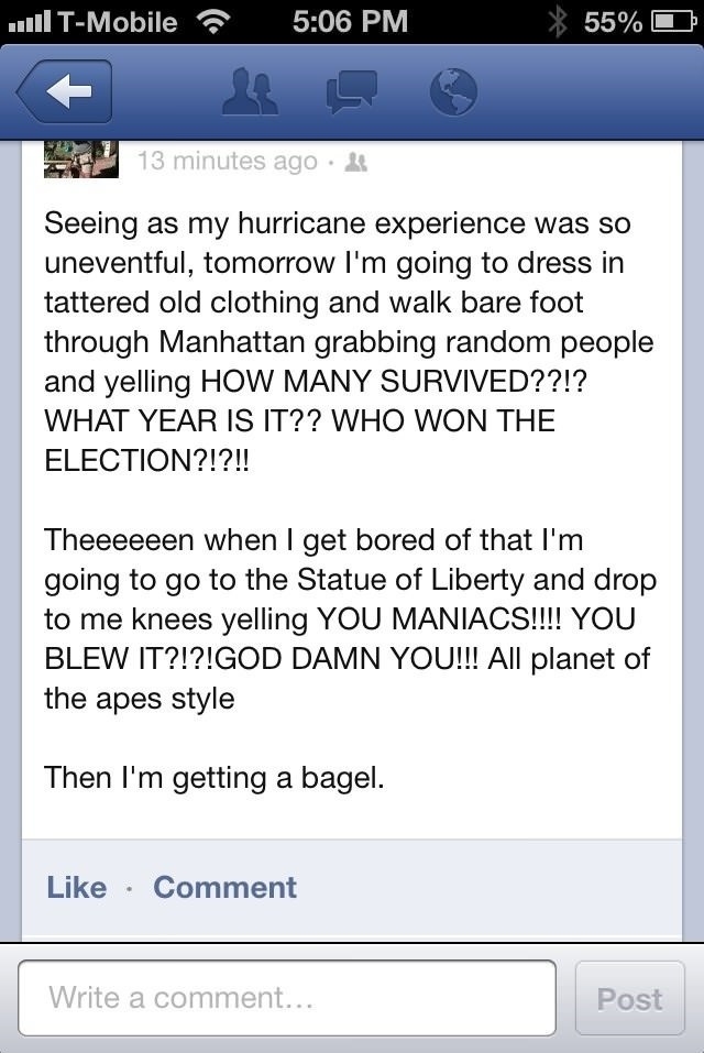 Hurricane Experience
