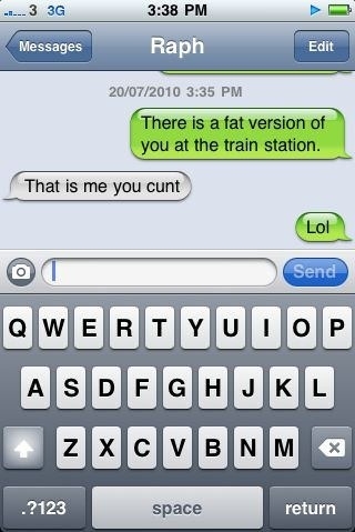 At the train station
