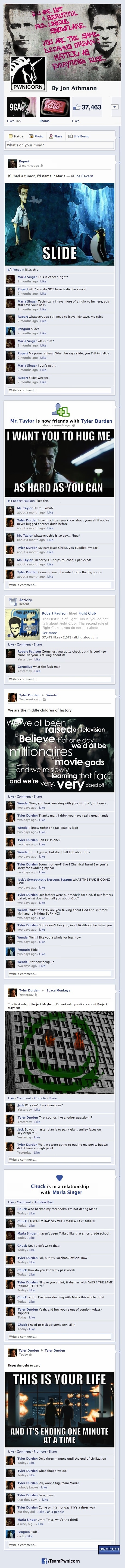 Fight Club On Facebook