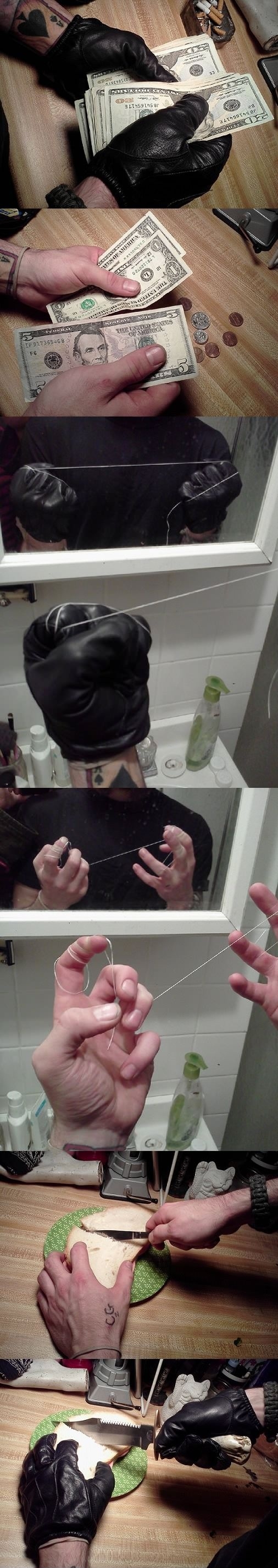 Things look cooler with gloves