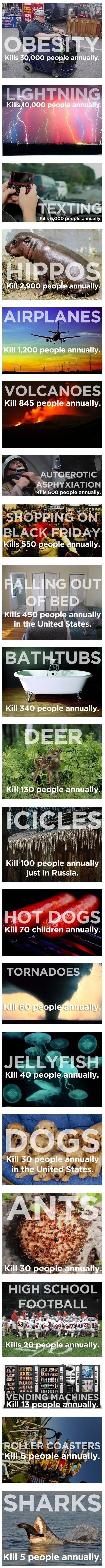 Things that kill..
