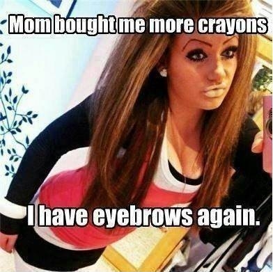 Mom bought me crayons