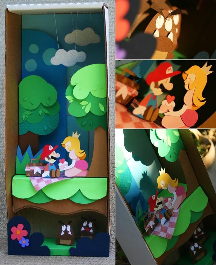 Mario Paper Art