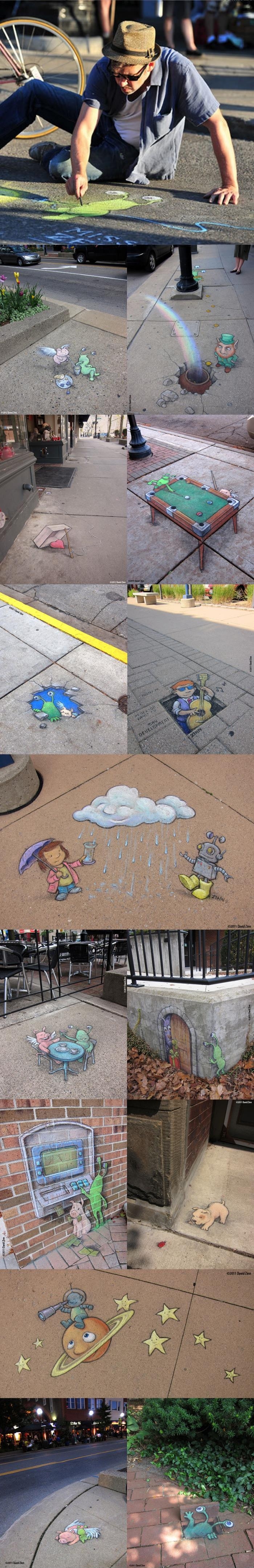 Awesome Chalk Art