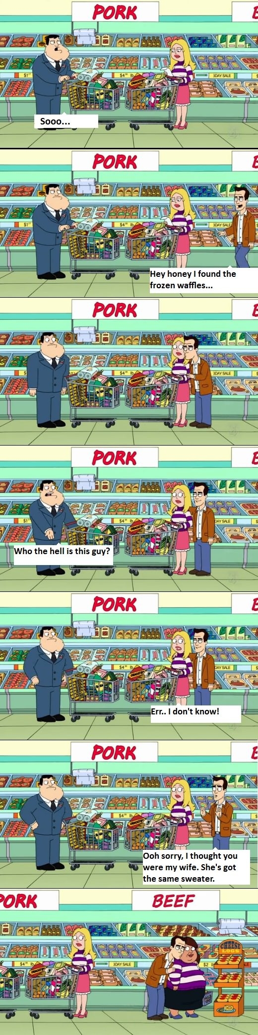 She's got the same sweater