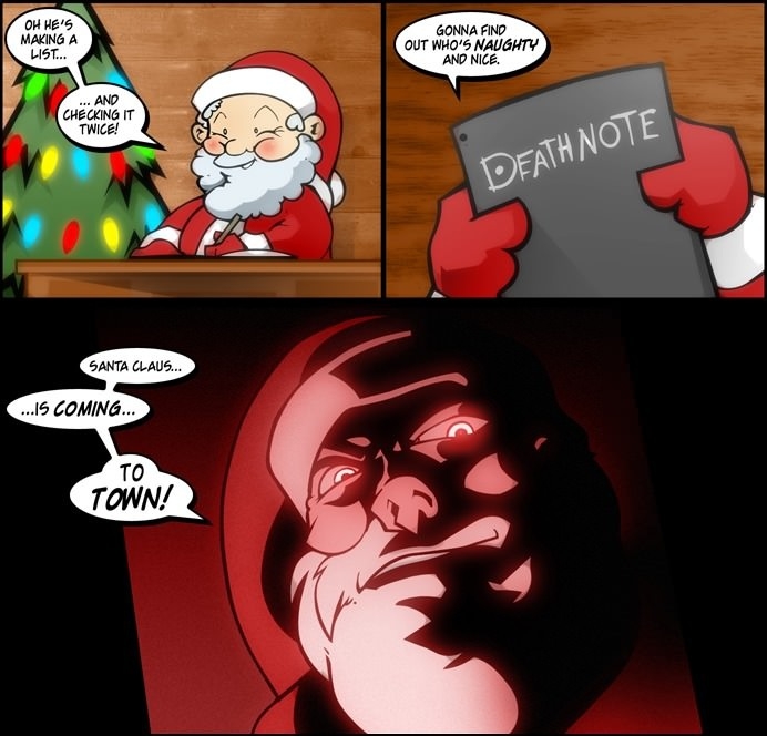 Evil Santa's coming to town!