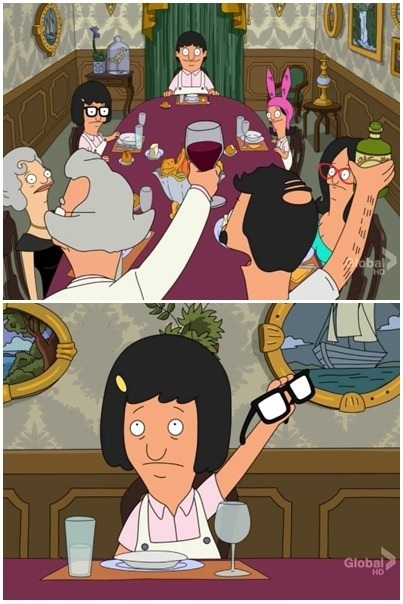 Let's raise our glasses