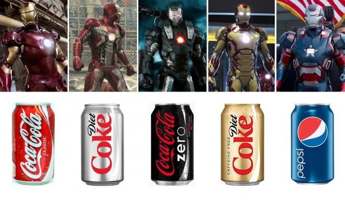 Iron Man's soft drink