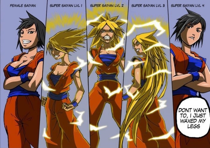 Super Saiyan Girl