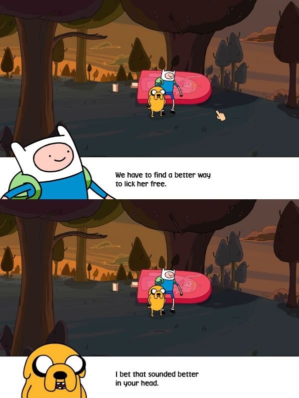Adventure Time is for adults!