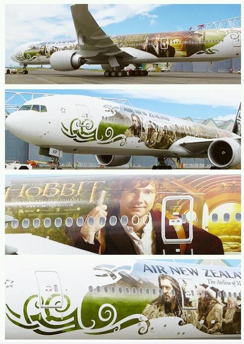 The Hobbit Airplane