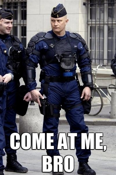 French Law Enforcer