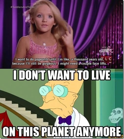 I don't wanna live anymore