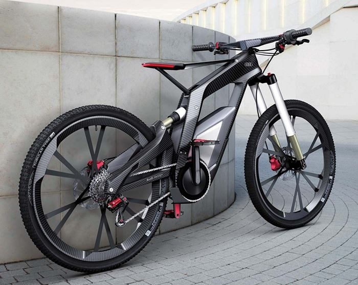 A bike designed by Audi