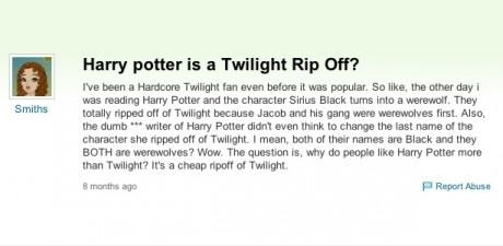 Twilight VS Harry Potter