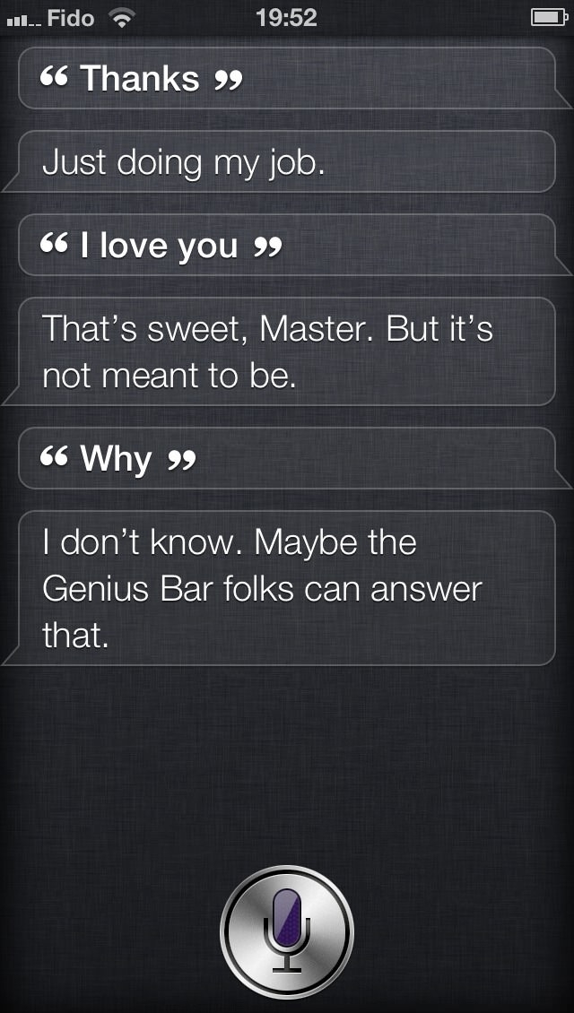 Friendzoned by Siri