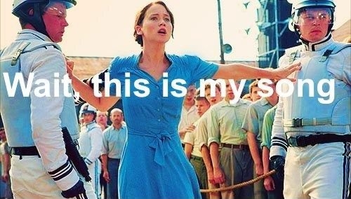 Hearing my favourite song