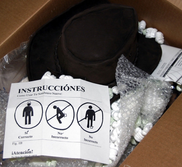 Hat Wearing Instructions
