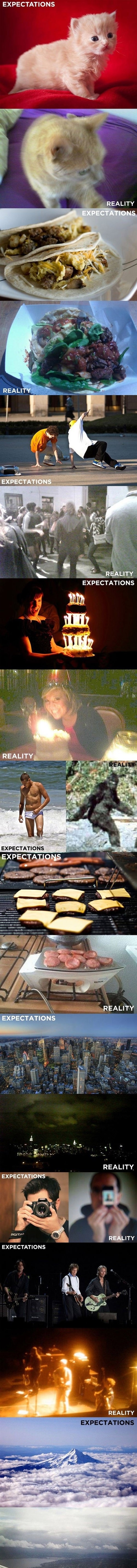 Expectation Vs Reality