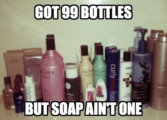 Showering at gf's place