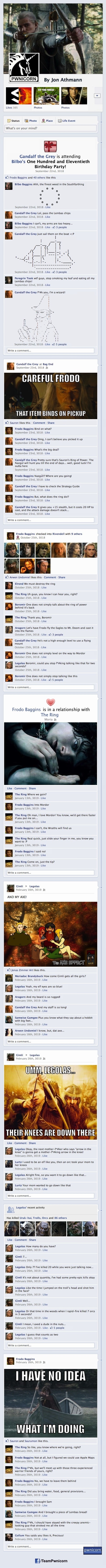 LOTR on Facebook
