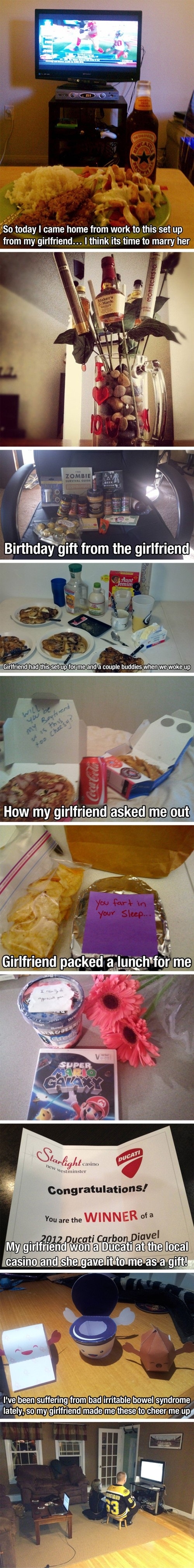 Markings of an awesome gf