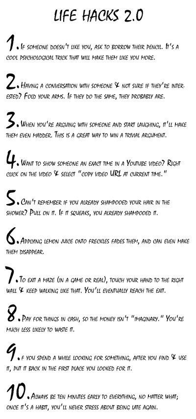 Life Hacks