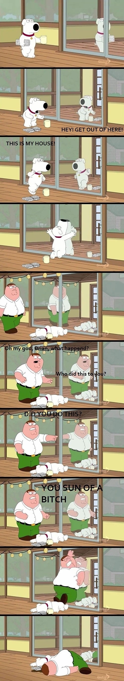 Hey! Get out of here!