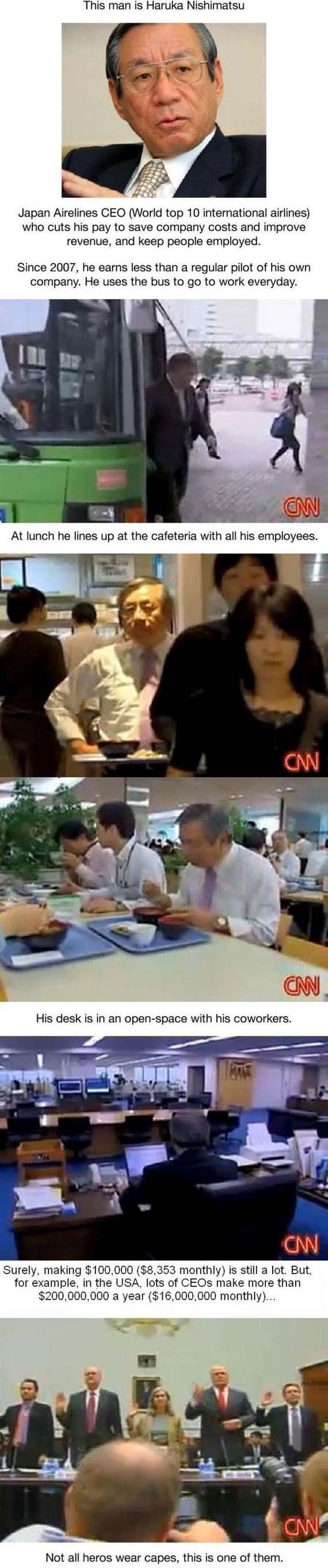 Not all heroes wear capes