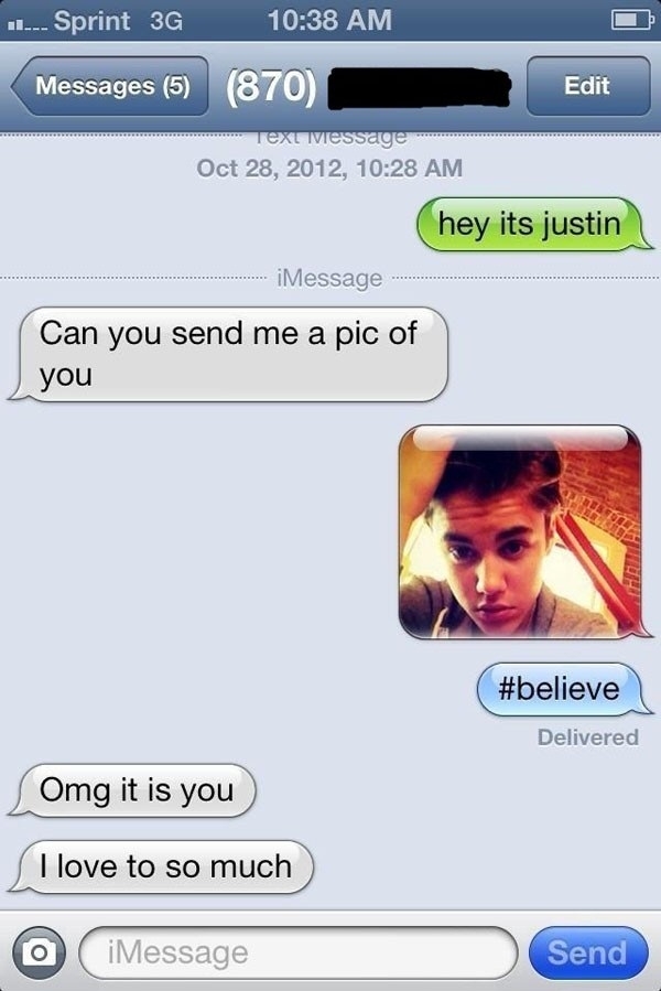 Omg, it's really you!