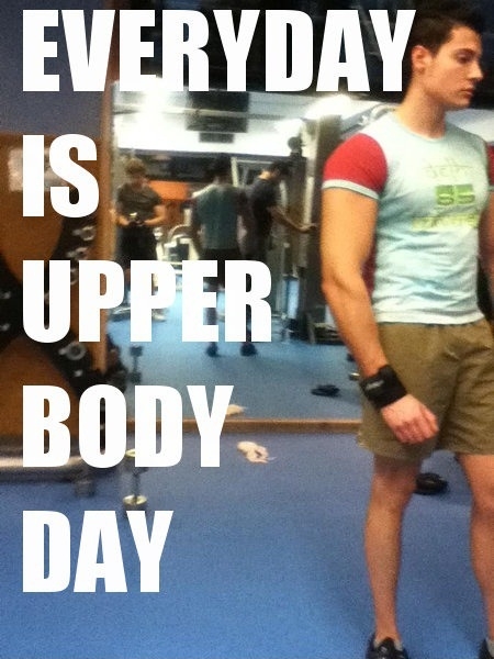Those archetypical gym guys