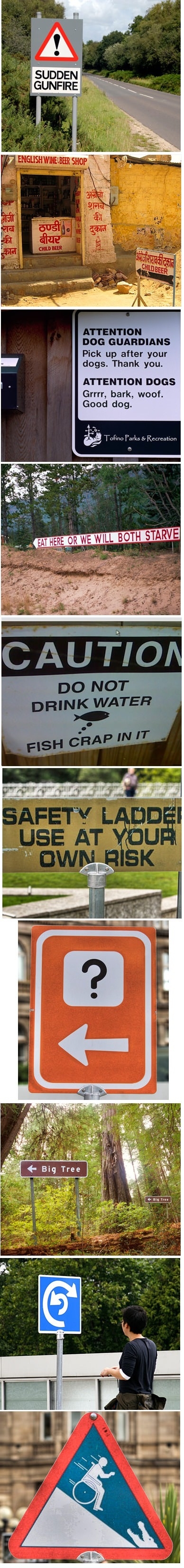 Signs around the world