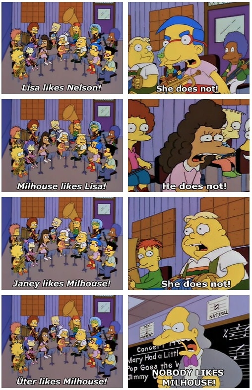 Poor Millhouse