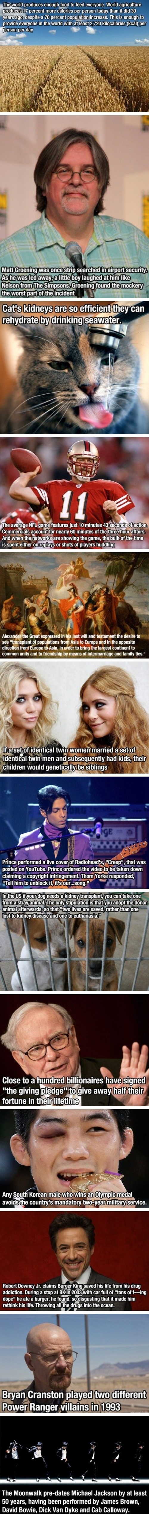 Facts you didn't know