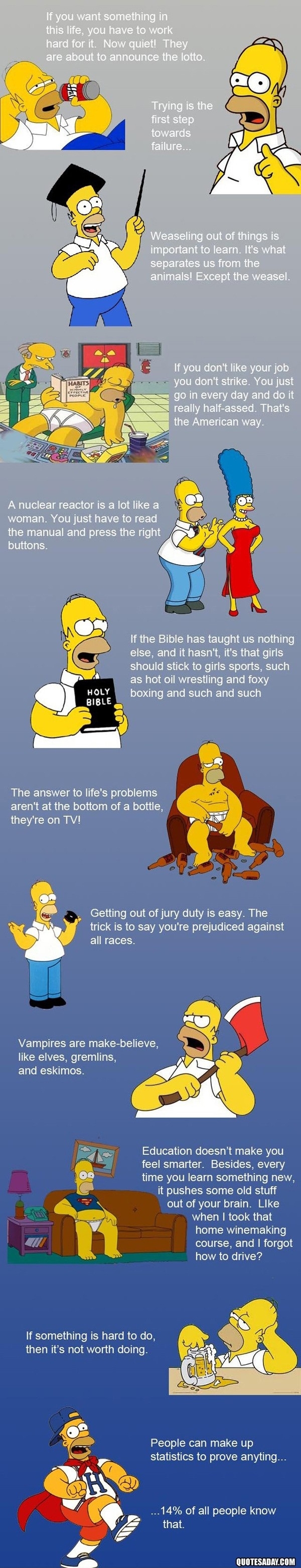 Homer Simpson Quotes