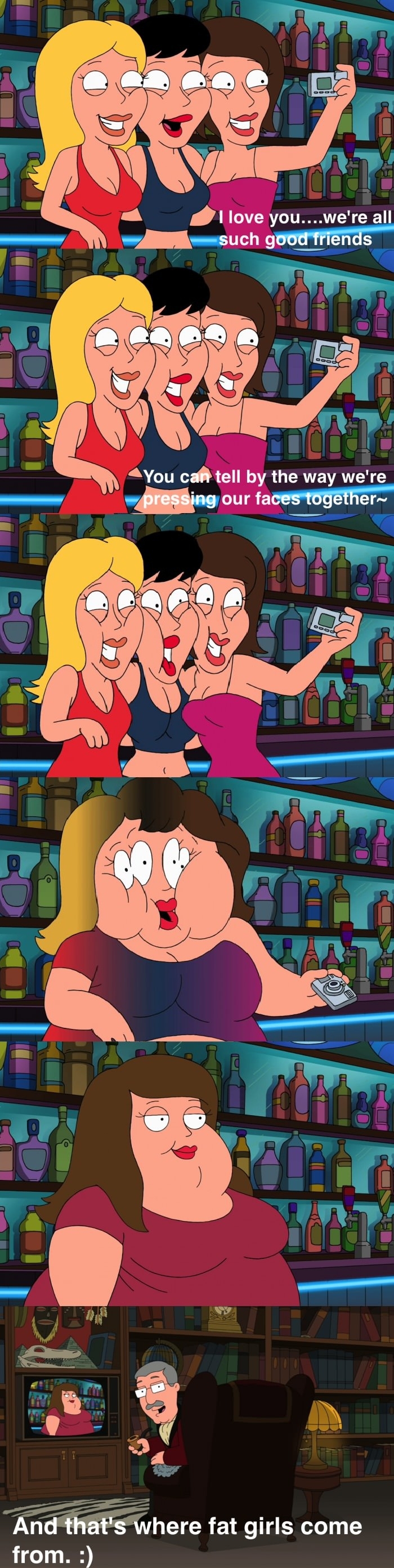 Where fat girls come from