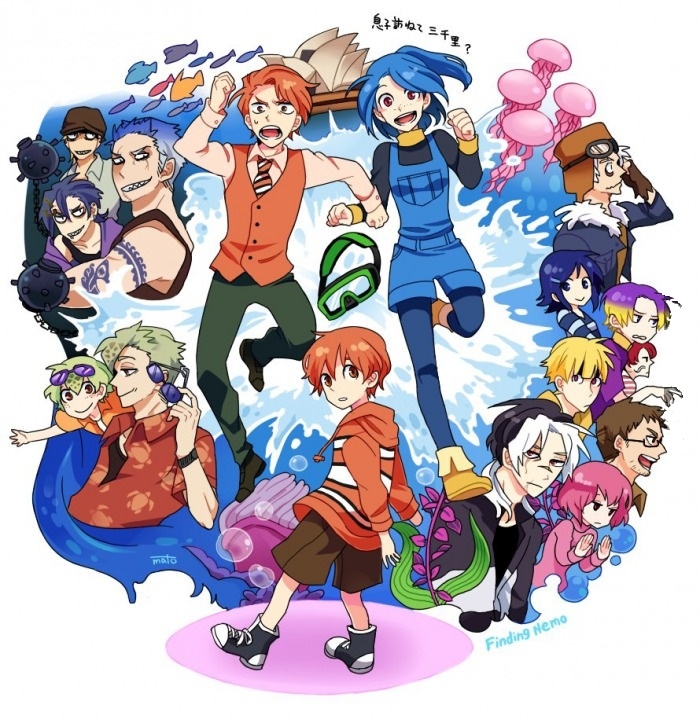If Finding Nemo was anime