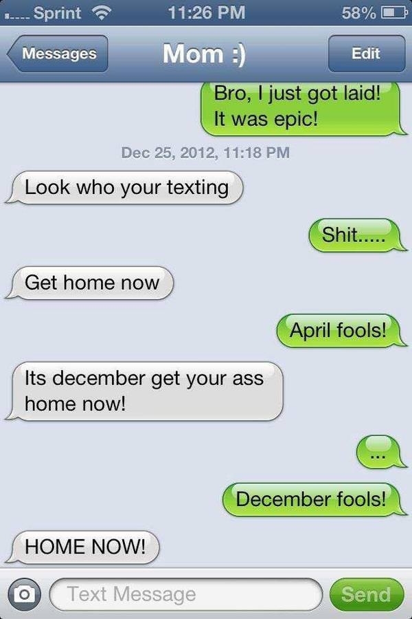 Look who you're texting