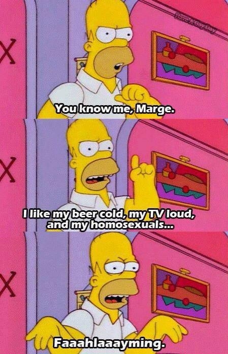 Homer on Homos3xuality