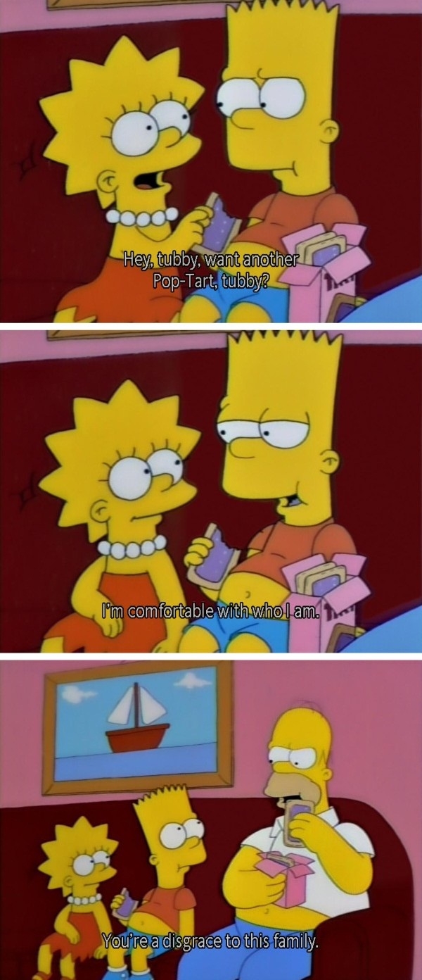 Bart speaks for all of us